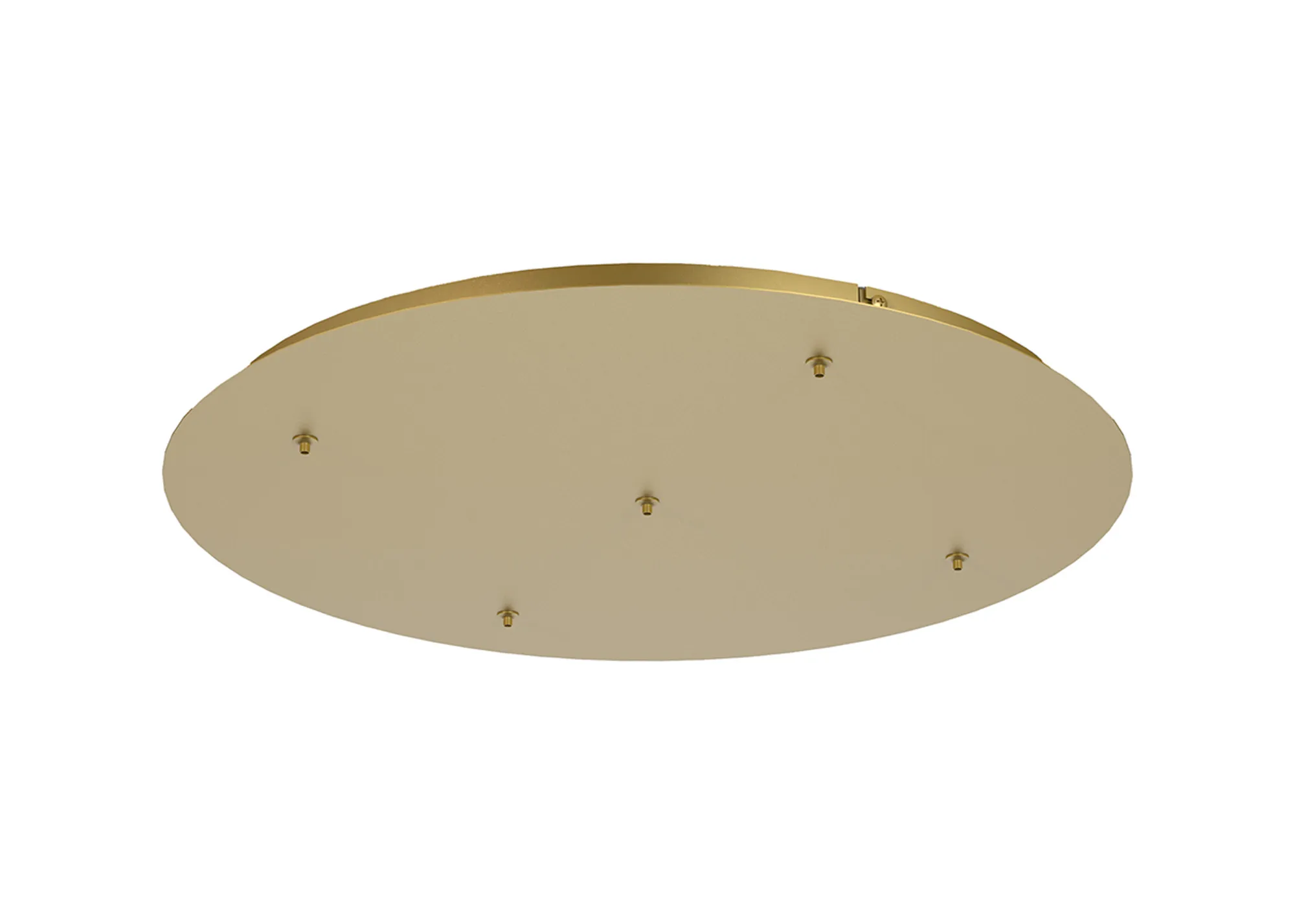 M8267  Elsa 5 Hole 600mm Round Canopy Kit Gold